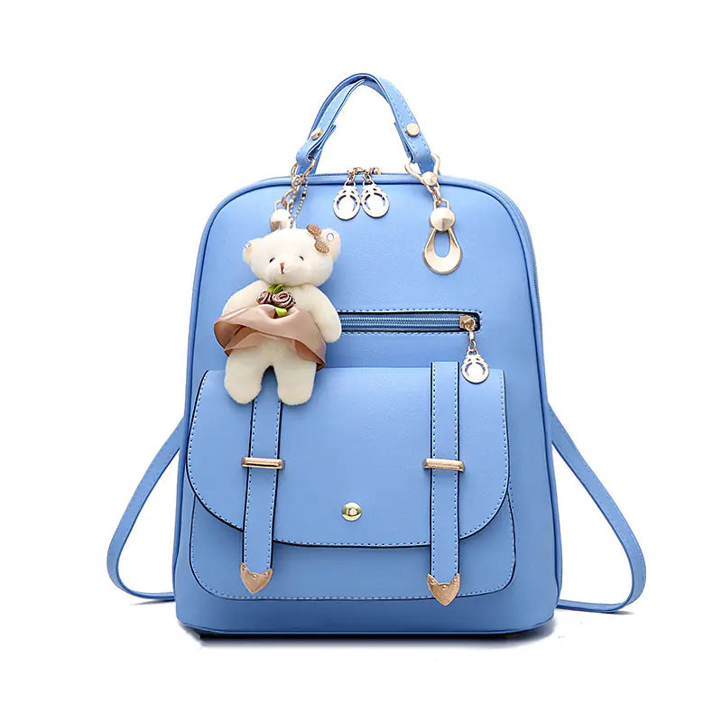 Mochila femenina de moda para estudiantes y viajes