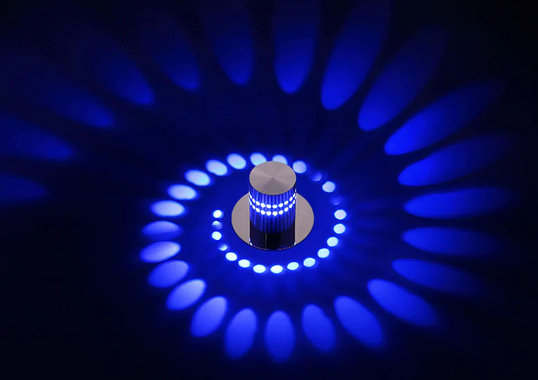 Foco de pared corredor de cambio de color LED moderno