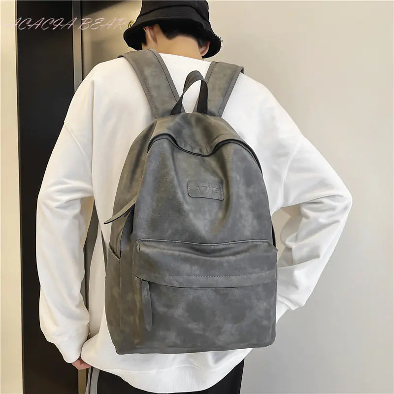 Mochila de moda de color sólido de alta calidad