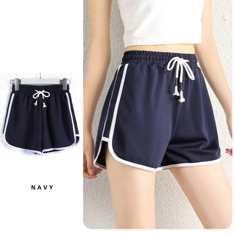 Pantalones cortos deportivos de mujer casuales y pantalones de pijama