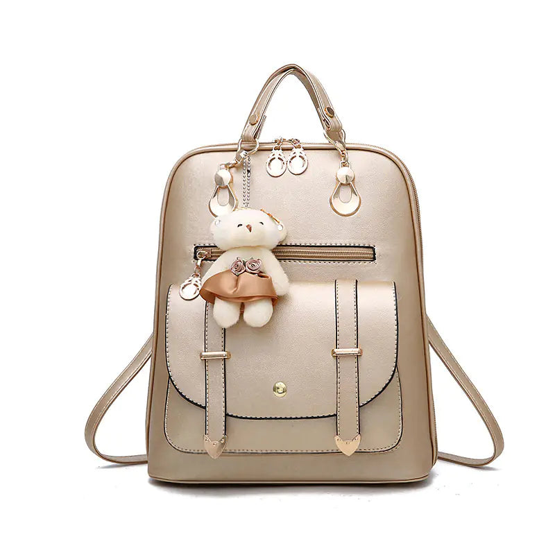 Mochila femenina de moda para estudiantes y viajes