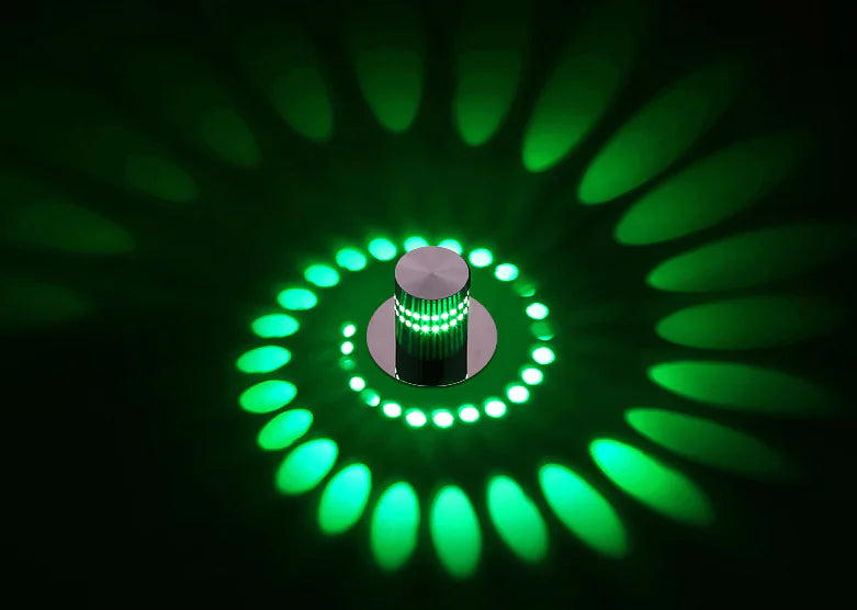 Foco de pared corredor de cambio de color LED moderno