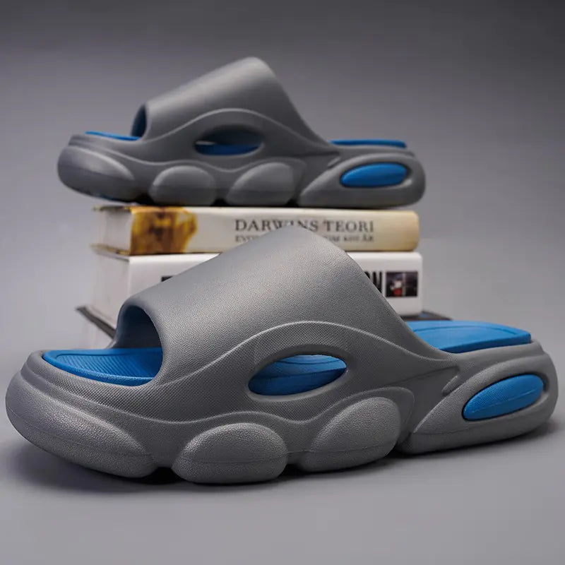 Zapatillas de plataforma informales para hombres antideslizantes