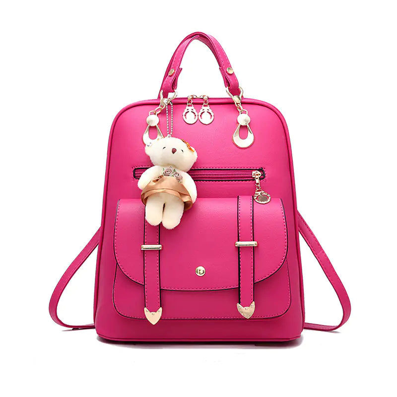 Mochila femenina de moda para estudiantes y viajes