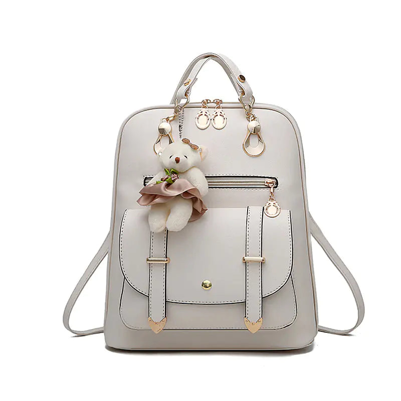 Mochila femenina de moda para estudiantes y viajes