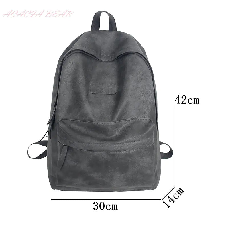 Mochila de moda de color sólido de alta calidad