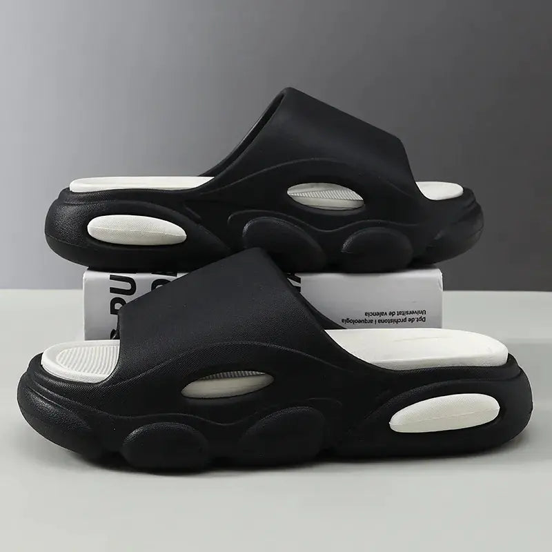 Zapatillas de plataforma informales para hombres antideslizantes
