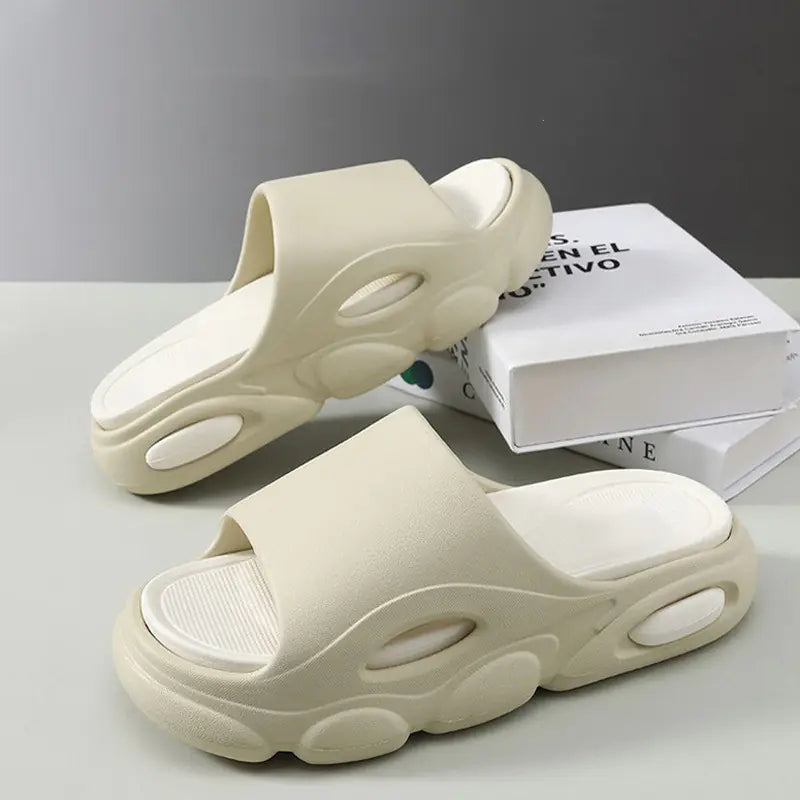 Zapatillas de plataforma informales para hombres antideslizantes