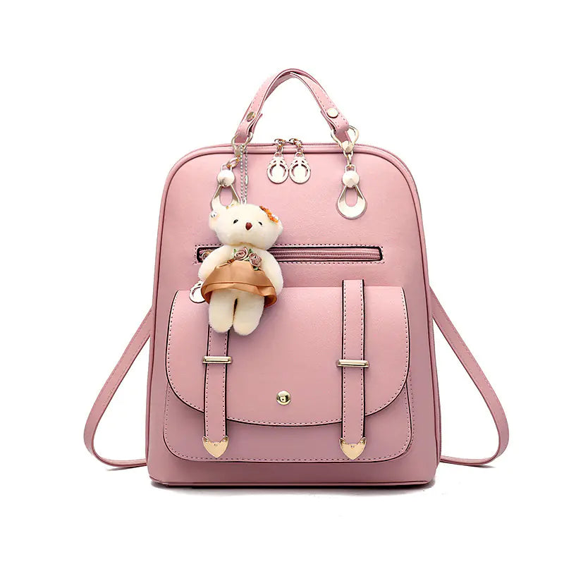 Mochila femenina de moda para estudiantes y viajes