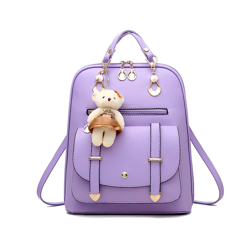 Mochila femenina de moda para estudiantes y viajes