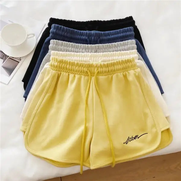 Pantalones amplios de pierna ancha de talle alto de verano